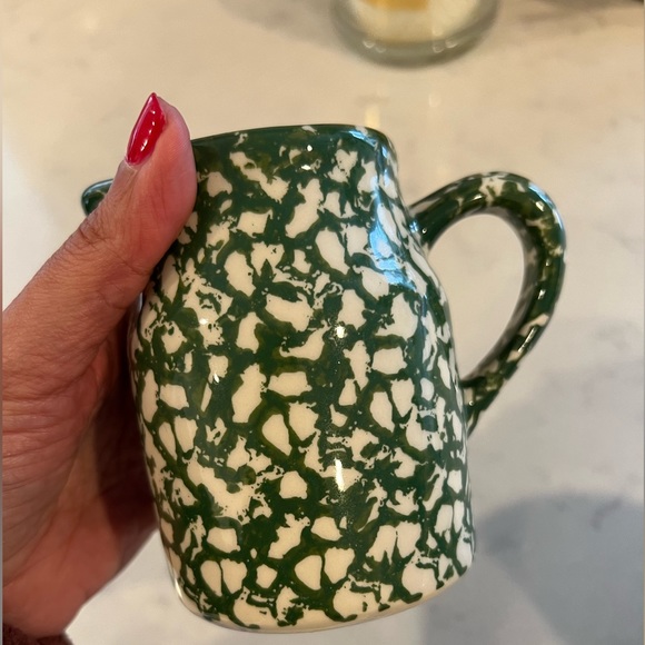 Other - Gerald Henn Workshops Green Spongeware Creamer